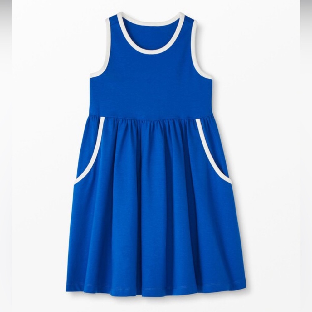 👗 Hanna Andersson Racerback Tank Dress In Cotton Jersey Size 4T